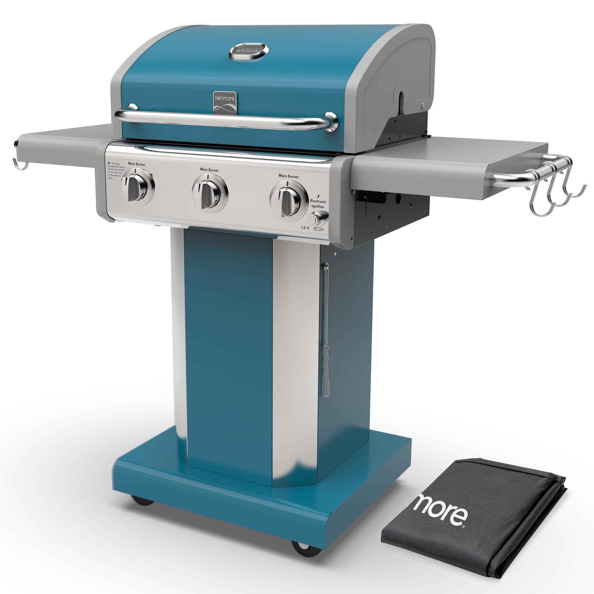 Kenmore 3-Burner 30,000 BTUs Gas Grill